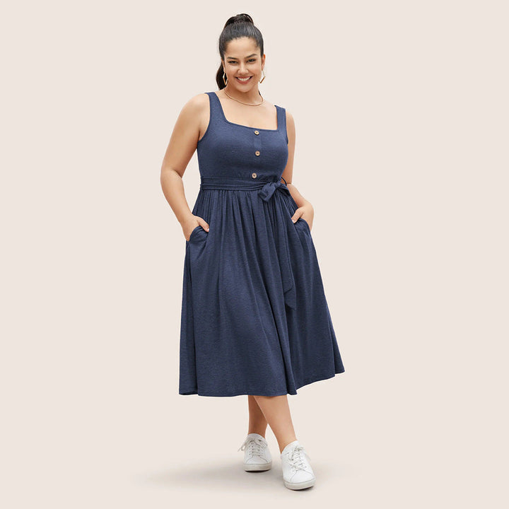 ZIN - Sleeveless Midi Dress