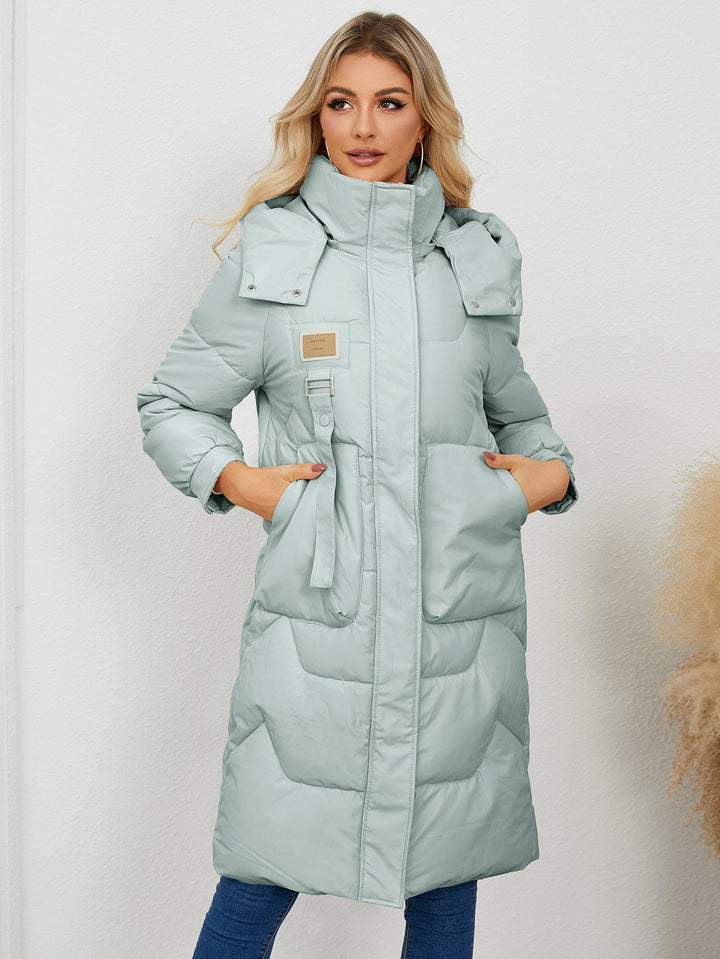 KINSLEY - Long Quilted Winter Coat