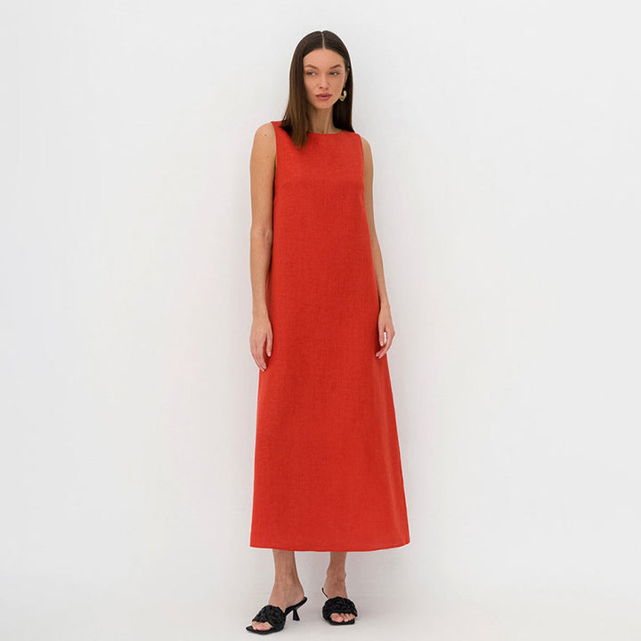 PARIS - French Style Long A-line dress