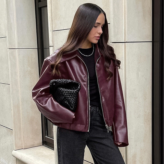 SERA - Vegan Leather Jacket