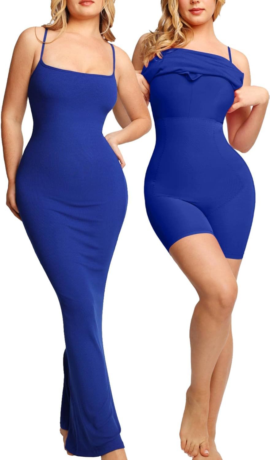 SHAPE - Bodycon Shapewear Sleeveless  Maxi Dress