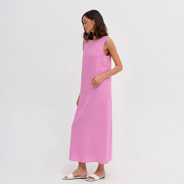 PARIS - French Style Long A-line dress
