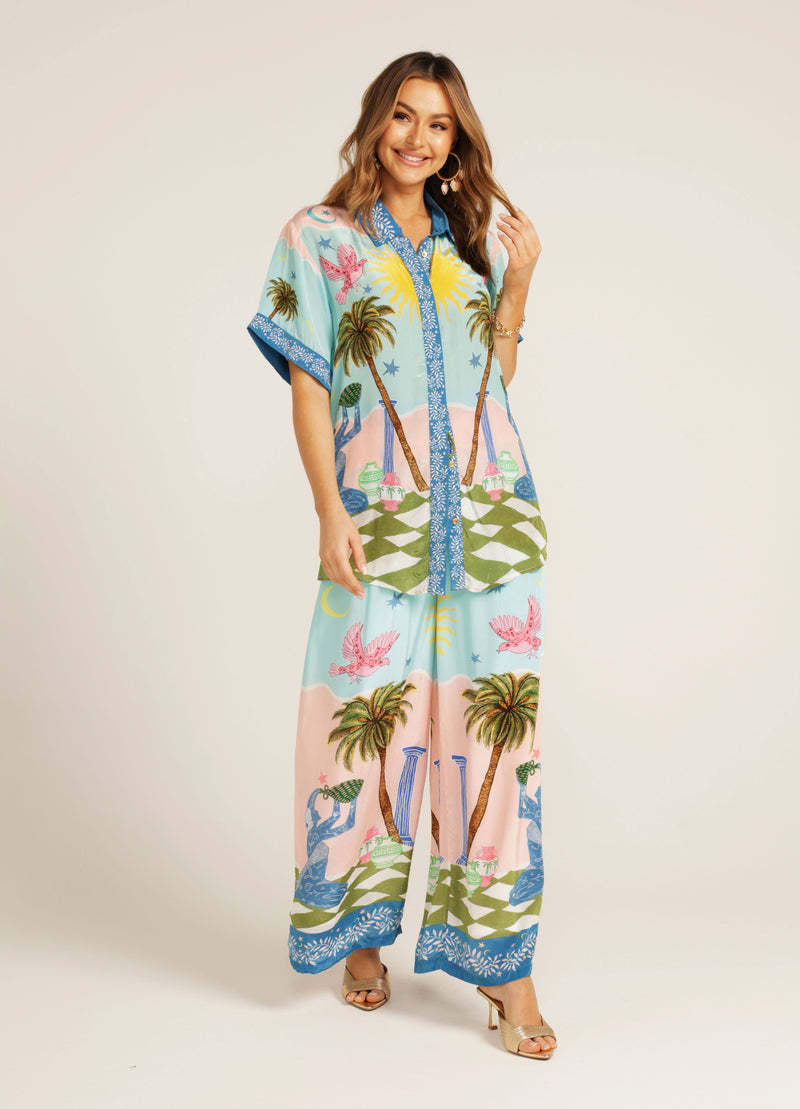 LUORA - Vibrant Tropical Print Set