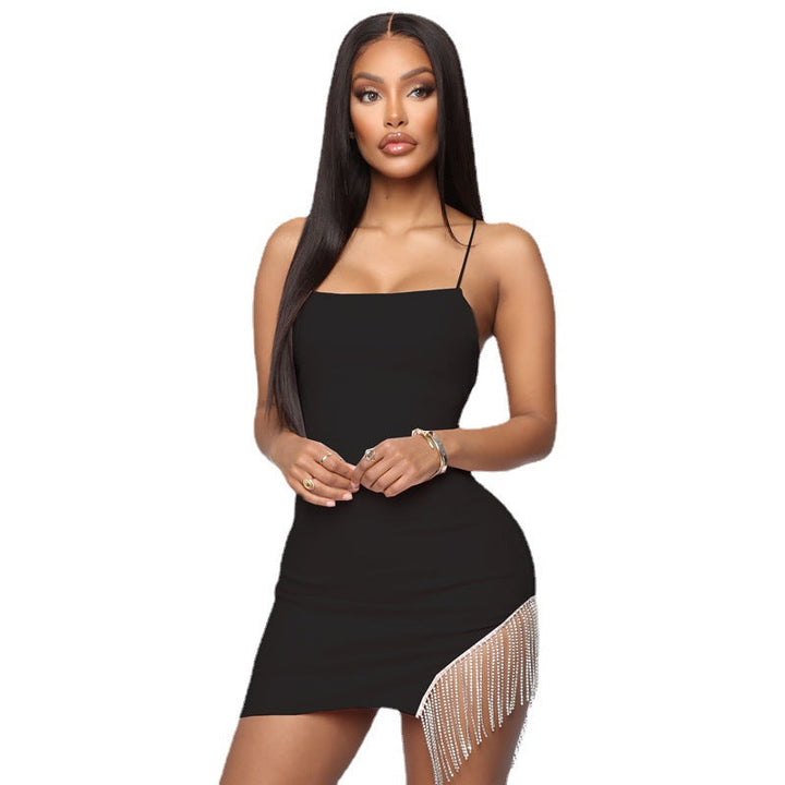 SOPHI - Elegant Fringe Bodycon Mini Dress