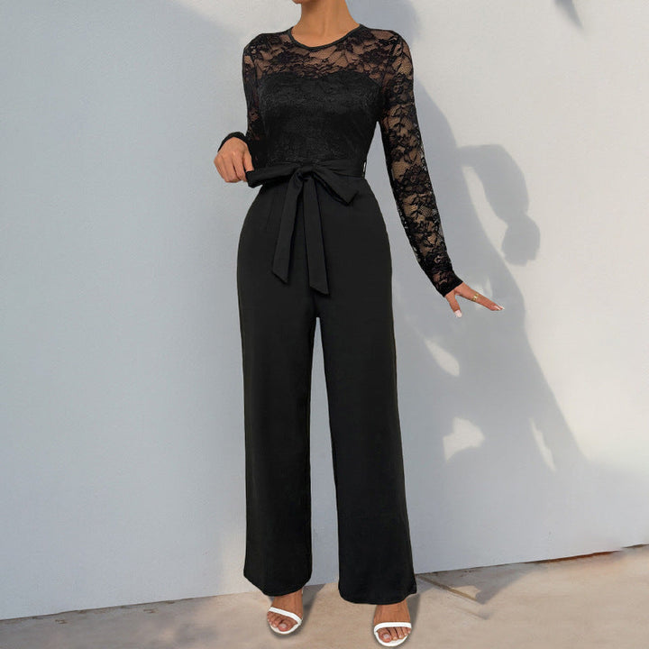 MILA - Elegant Lace Jumpsuit