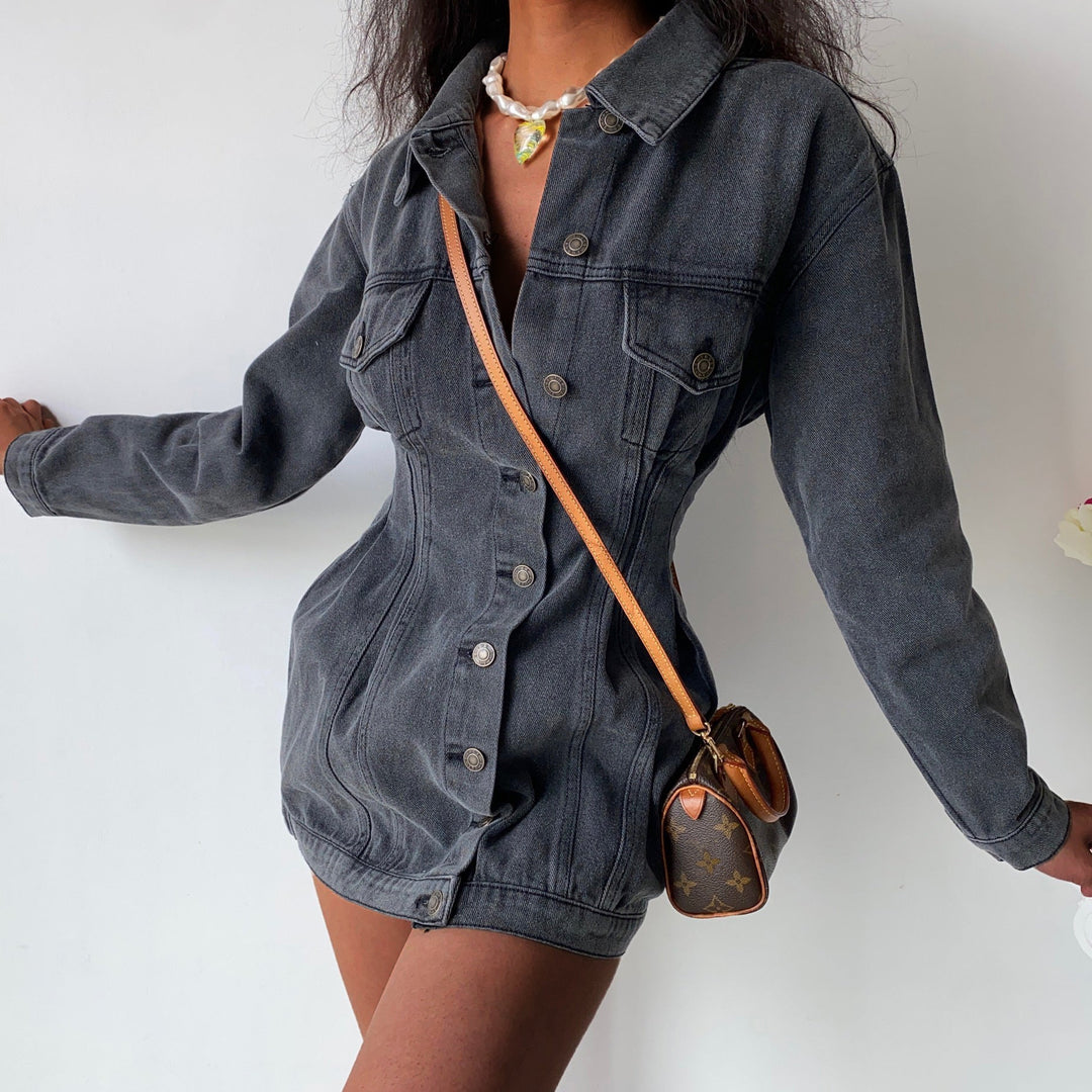 LYABO - Oversized Denim Jacket