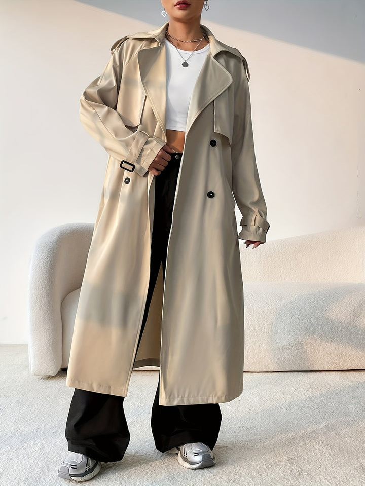 LAY - Classic Belted Trench Coat