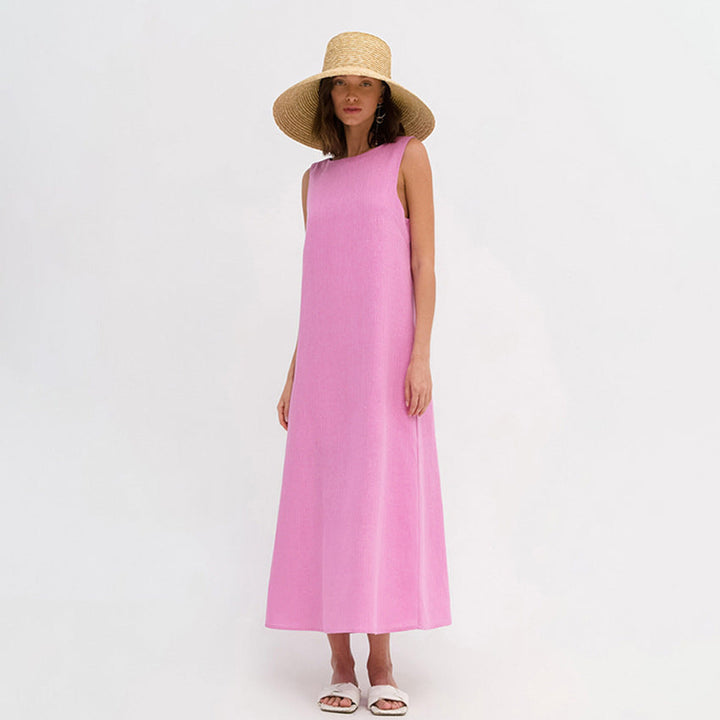 PARIS - French Style Long A-line dress