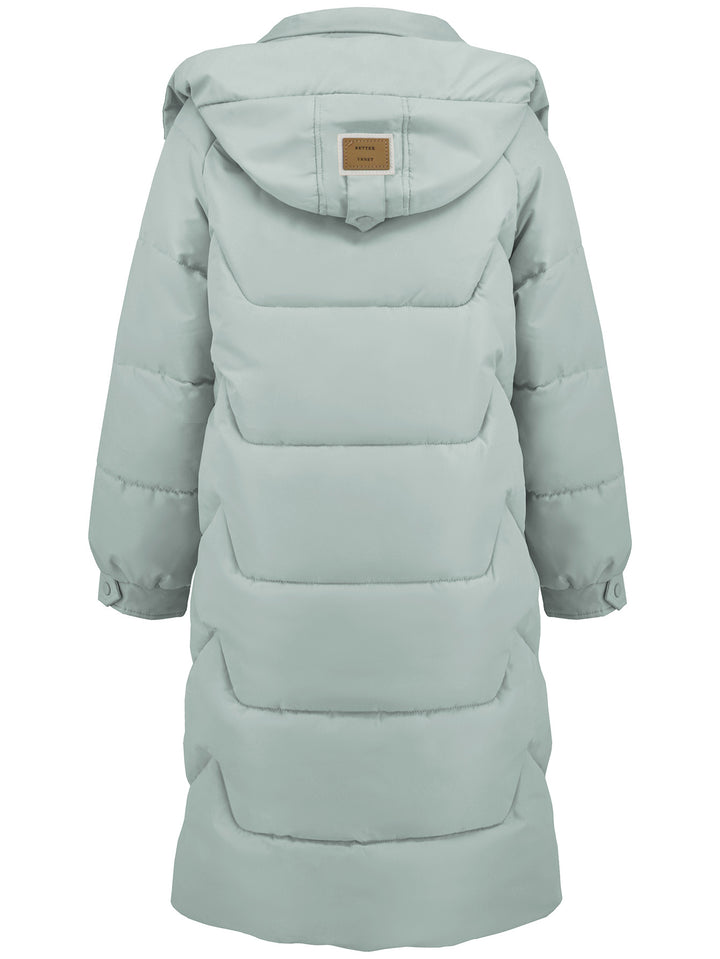 KINSLEY - Long Quilted Winter Coat