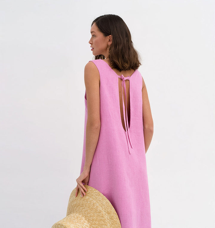 PARIS - French Style Long A-line dress
