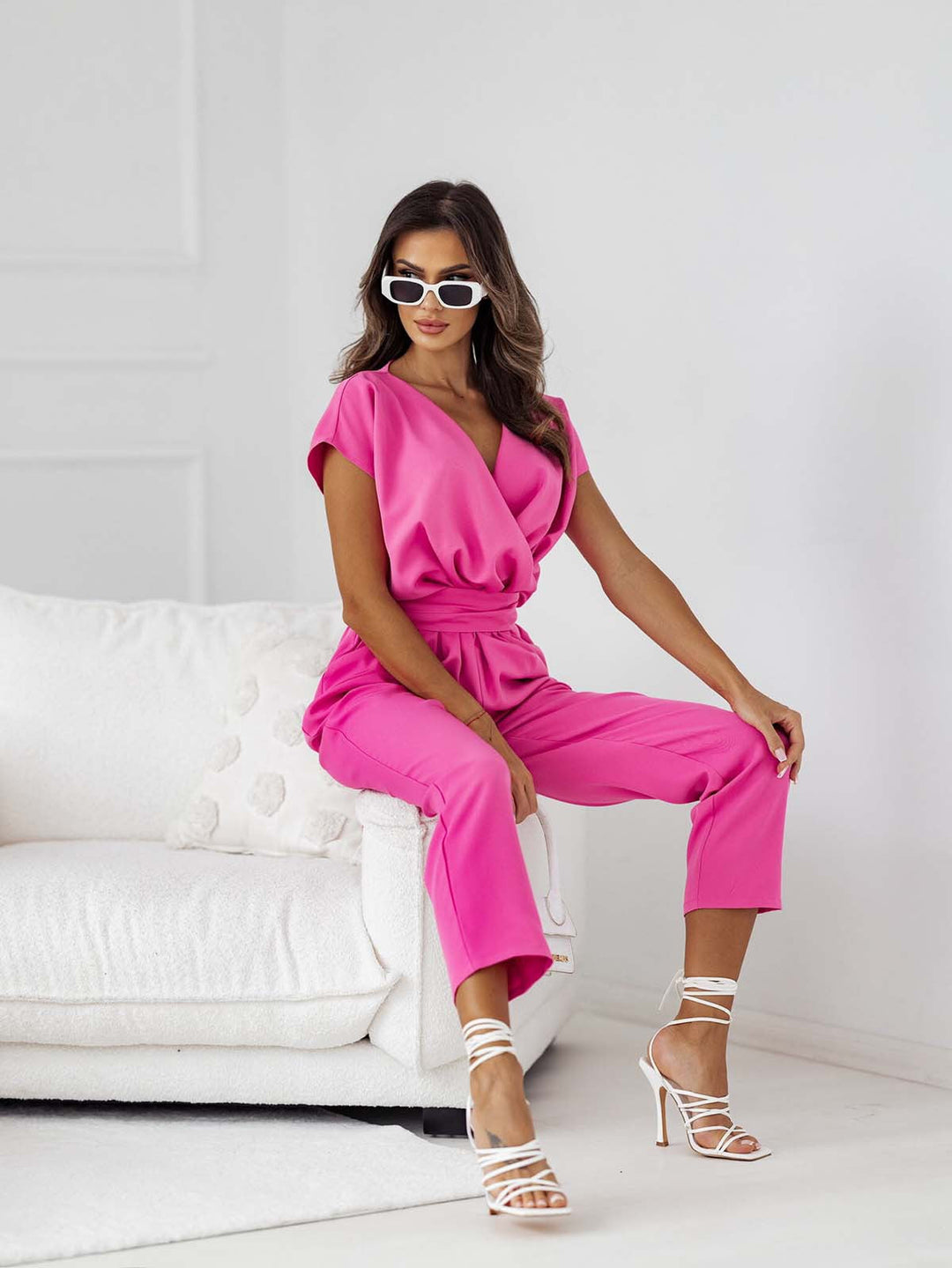 REIKO - Elegant Wrap Jumpsuit