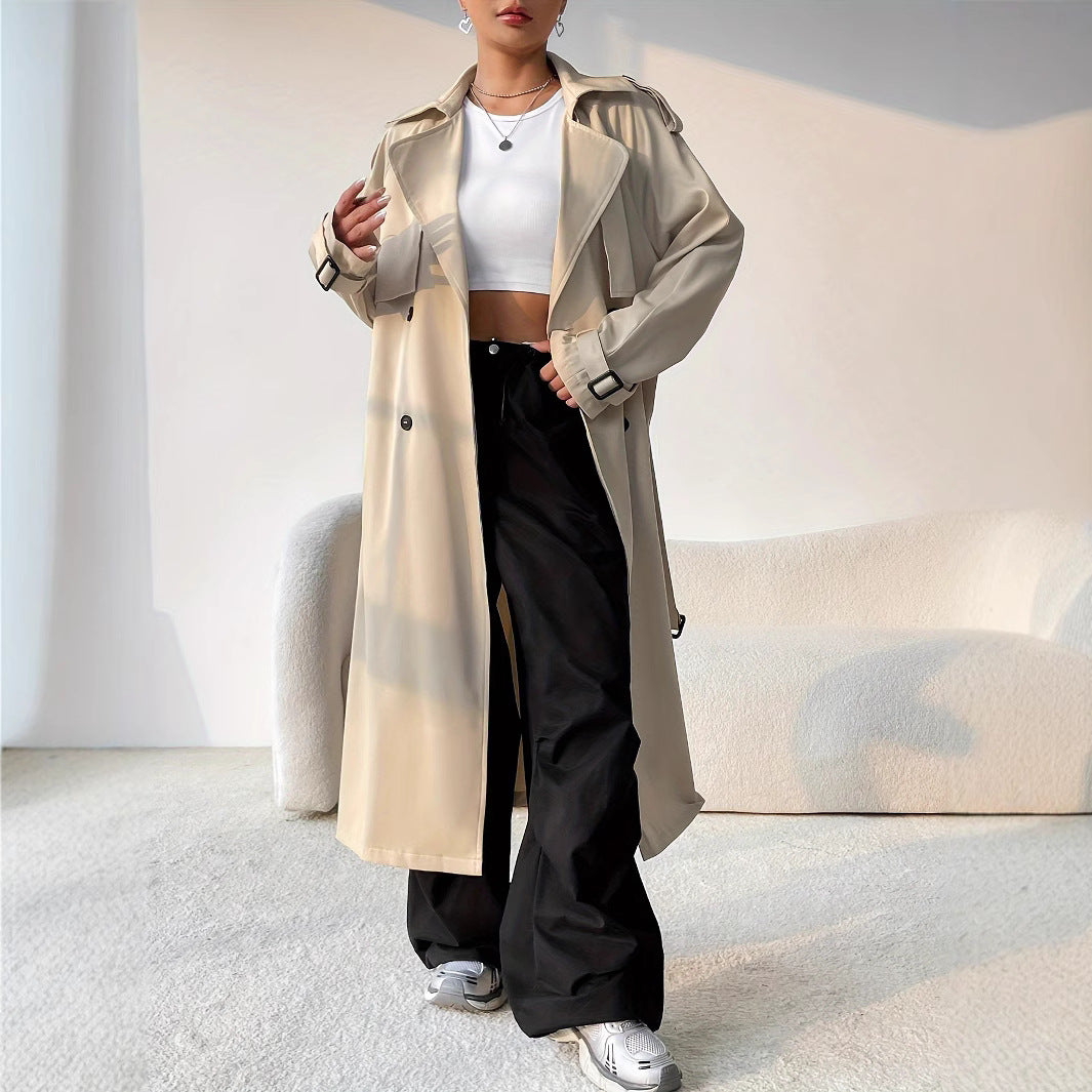 LAY - Classic Belted Trench Coat