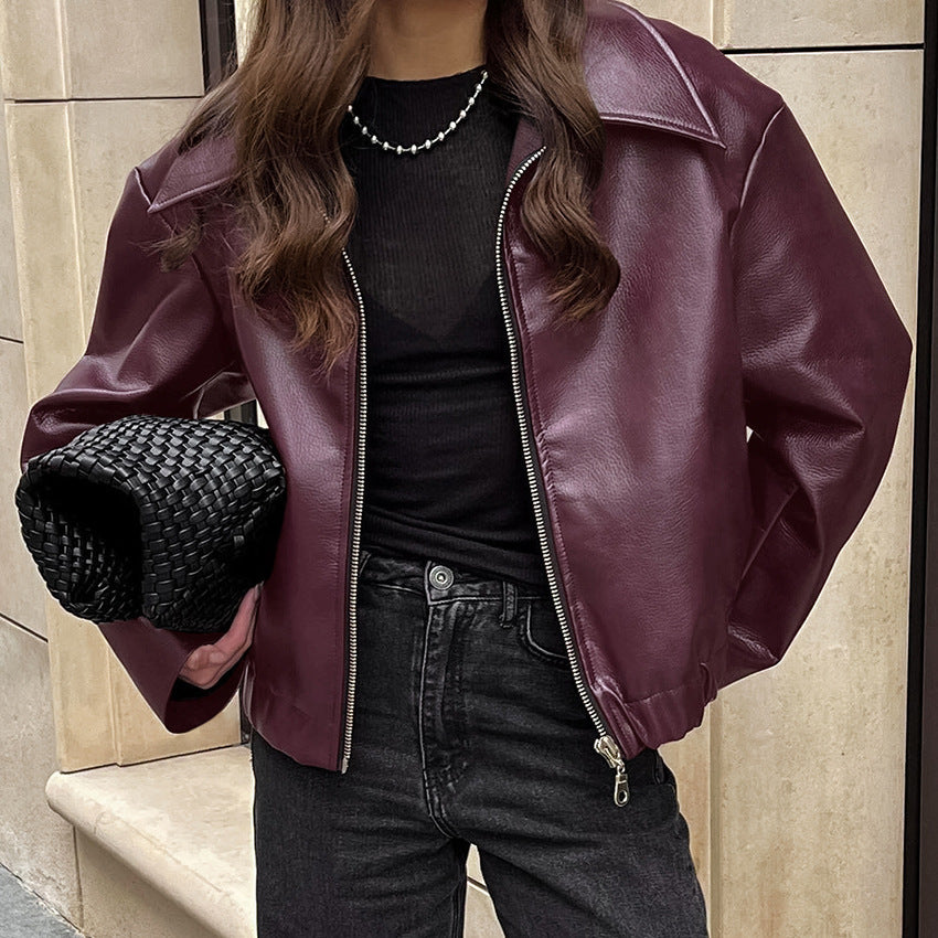 SERA - Vegan Leather Jacket