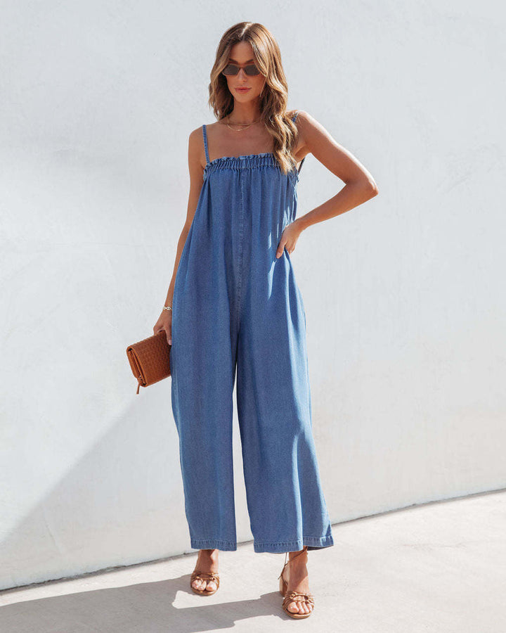 SENL - Denim Jumpsuit
