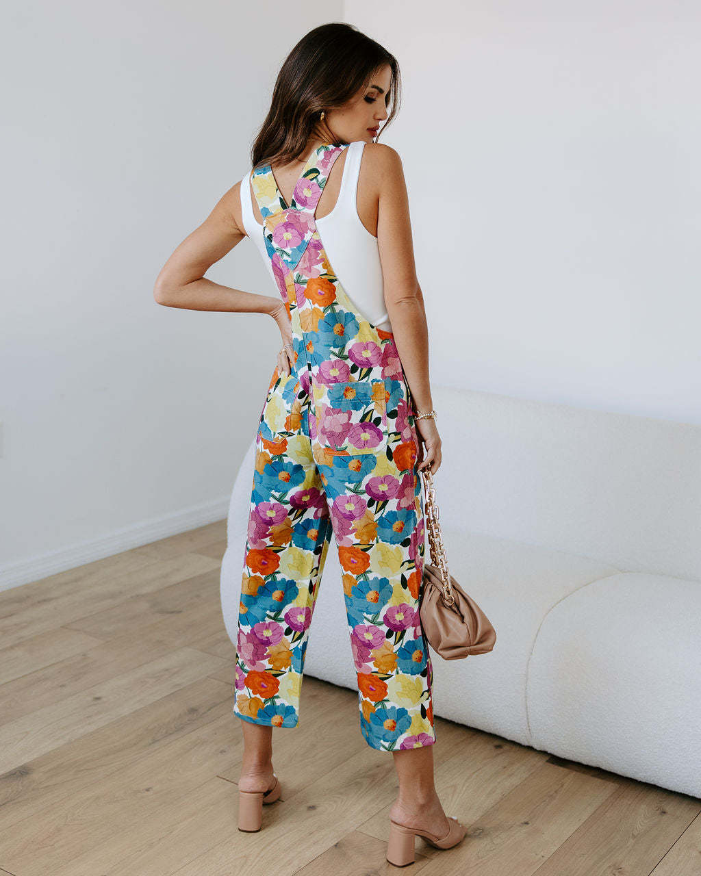 MOOV - Floral Sleeveless Jumpsuit