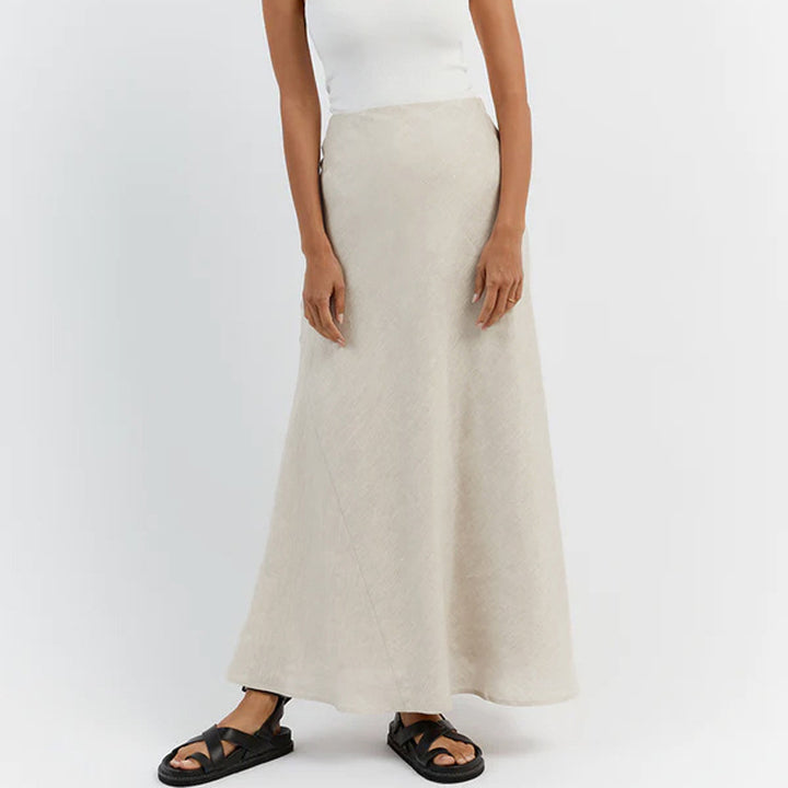 LIANA - Sleeveless Vest and Maxi Skirt Set