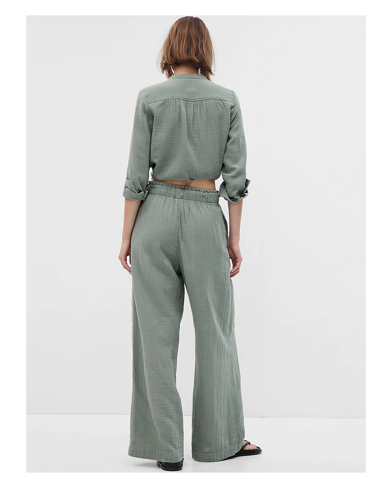 KIZANA - Relaxed Cotton Two-Piece Set