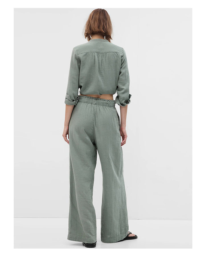 KIZANA - Relaxed Cotton Two-Piece Set
