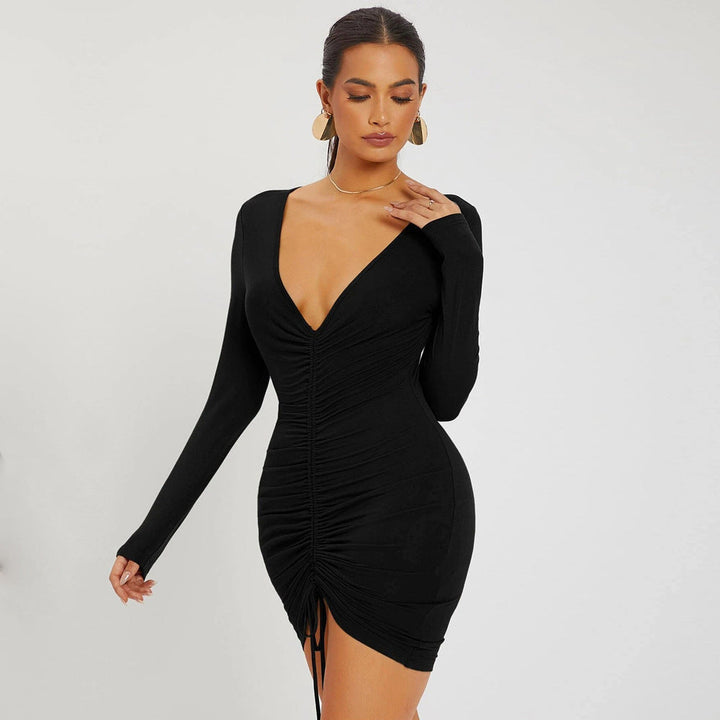 LIOR - Ruched Bodycon Mini Dress