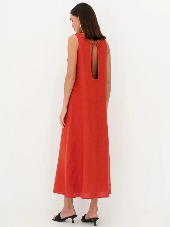 PARIS - French Style Long A-line dress