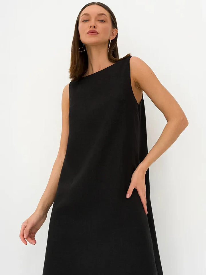 PARIS - French Style Long A-line dress