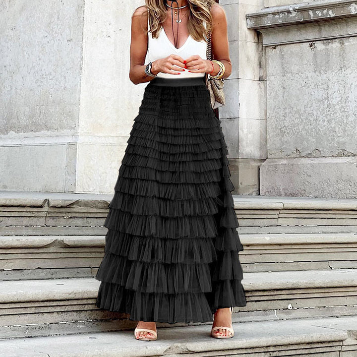 ZORI - Maxi tulle skirt