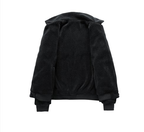 NELSON - Bomber Jacket With Wool Lining