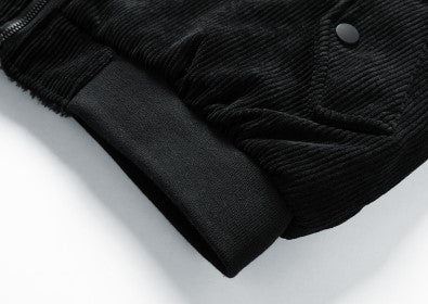 NELSON - Bomber Jacket With Wool Lining