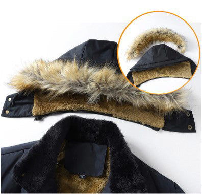 ELVIO - Winter Parka With Detachable Hood