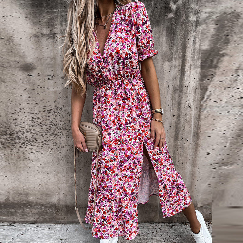 HANNAH - Floral Maxi Summer Dress