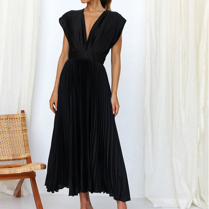 LAVENDER - Pleated Summer Dress