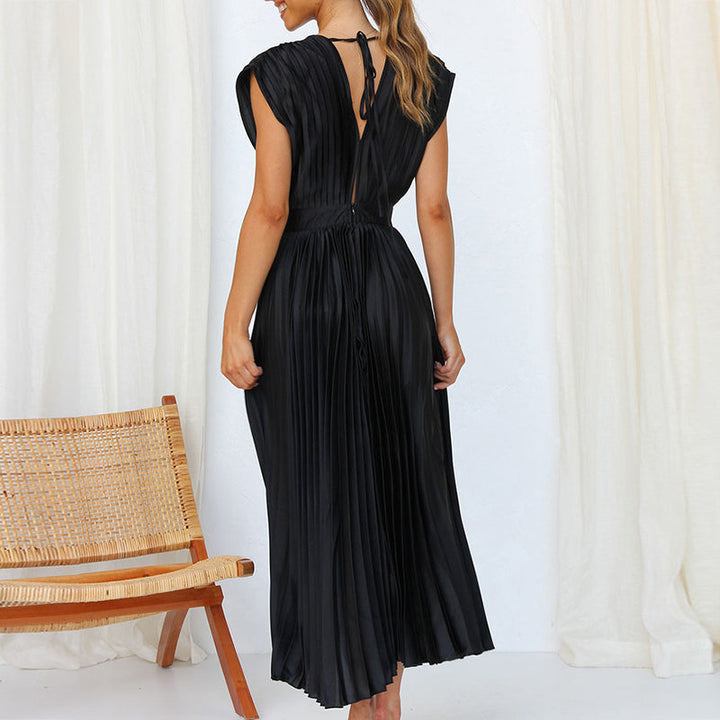 LAVENDER - Pleated Summer Dress