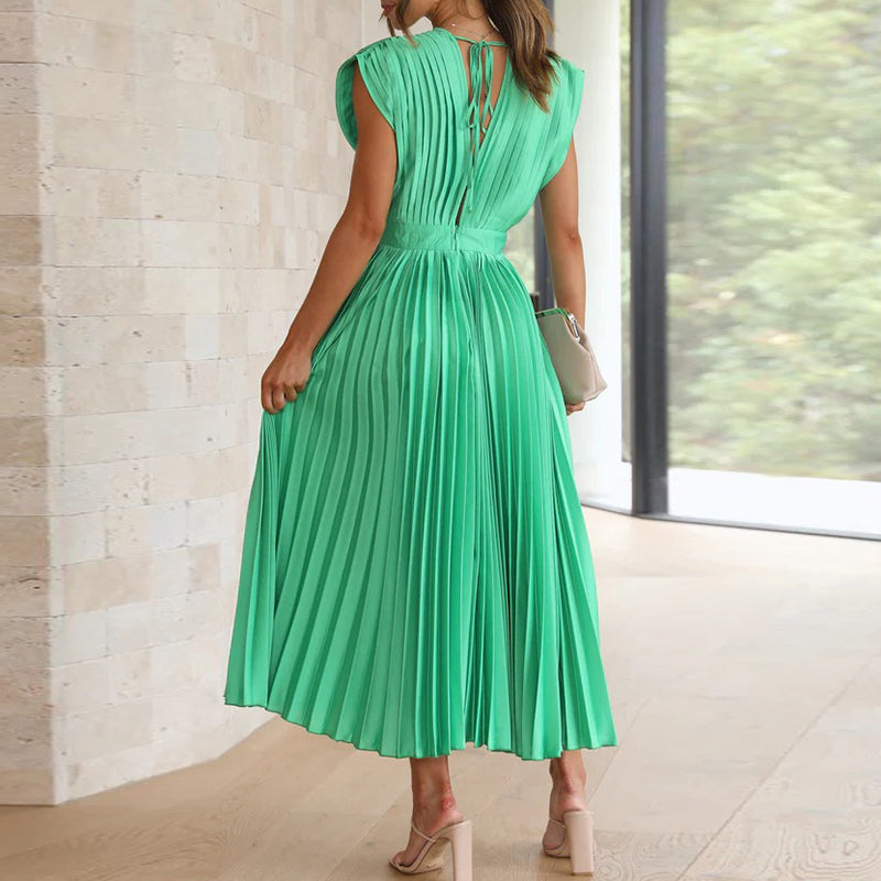 LAVENDER - Pleated Summer Dress