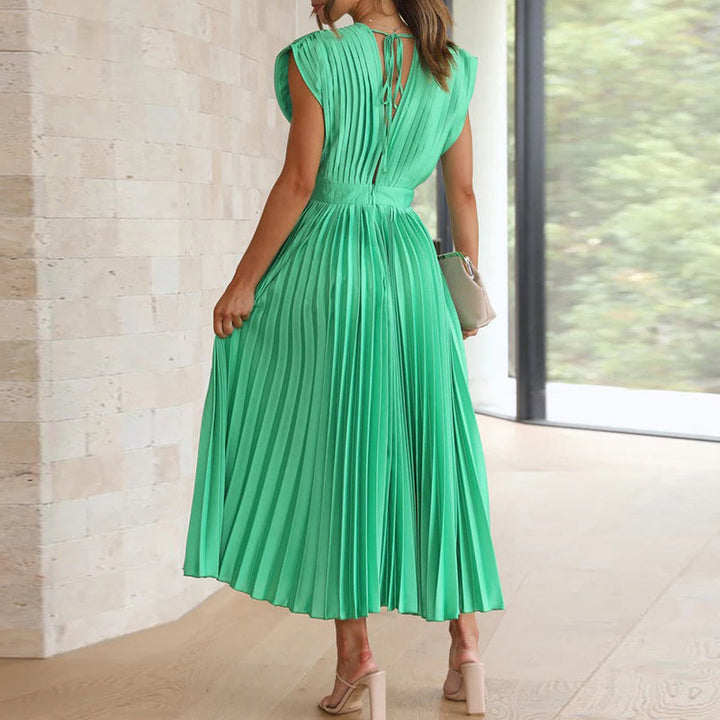 LAVENDER - Pleated Summer Dress