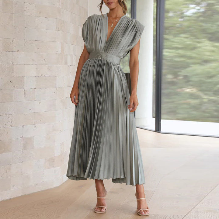 LAVENDER - Pleated Summer Dress