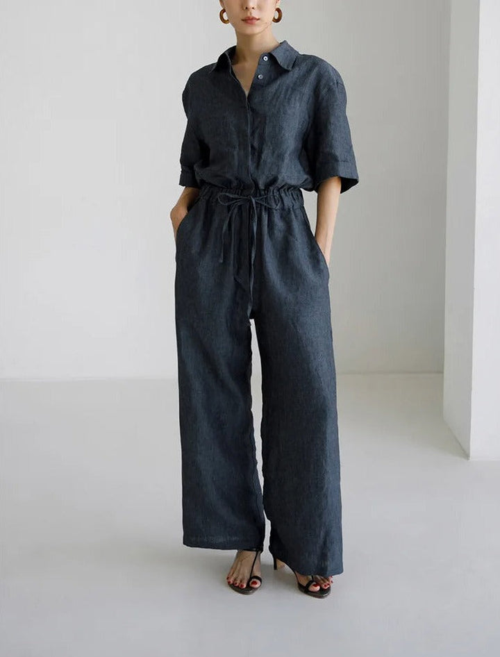 SCARLETT - Linen Jumpsuit