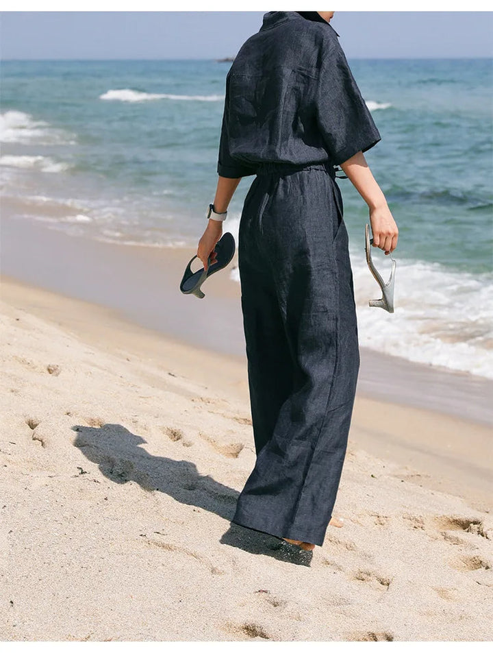 SCARLETT - Linen Jumpsuit