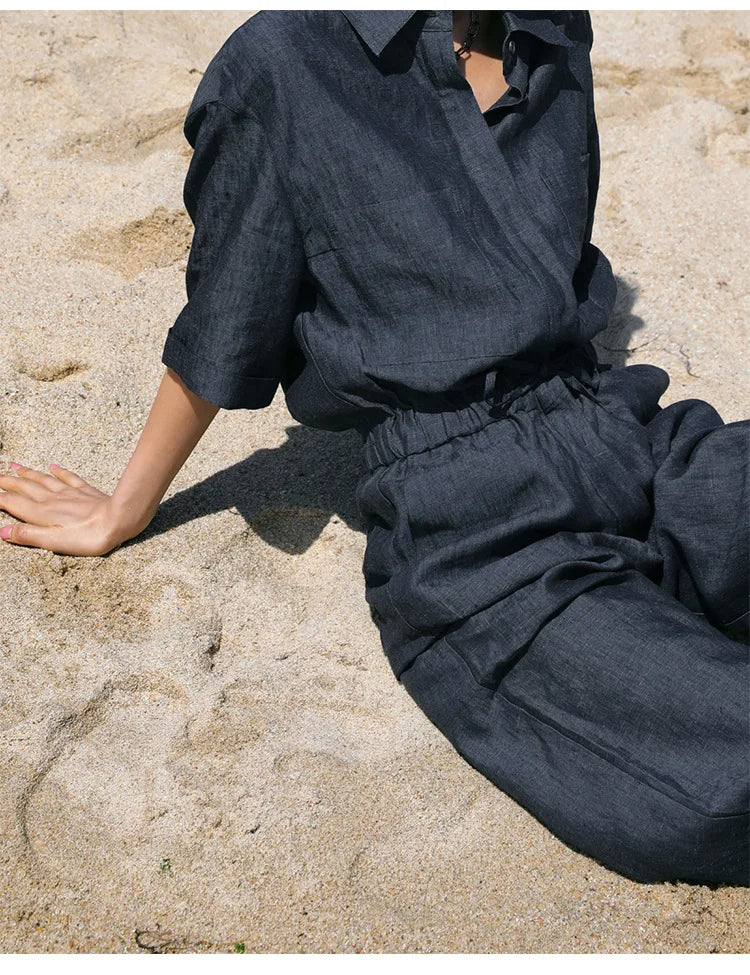 SCARLETT - Linen Jumpsuit