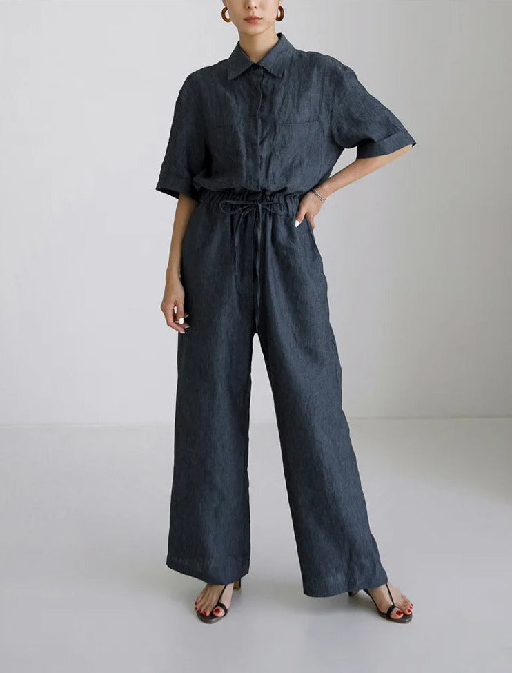 SCARLETT - Linen Jumpsuit