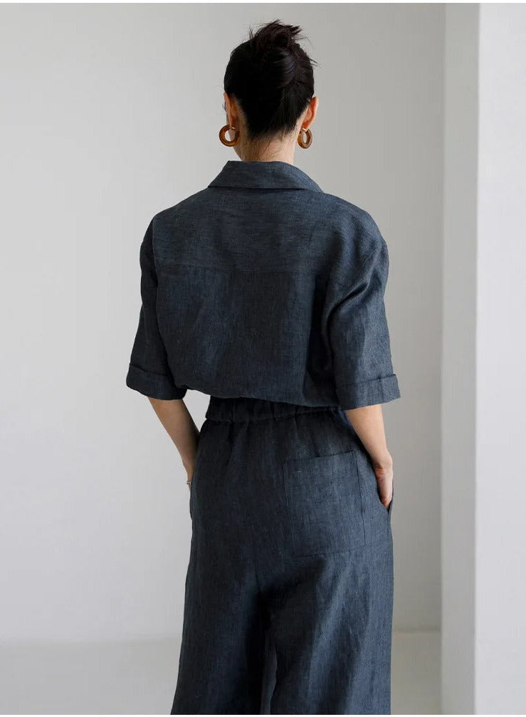 SCARLETT - Linen Jumpsuit