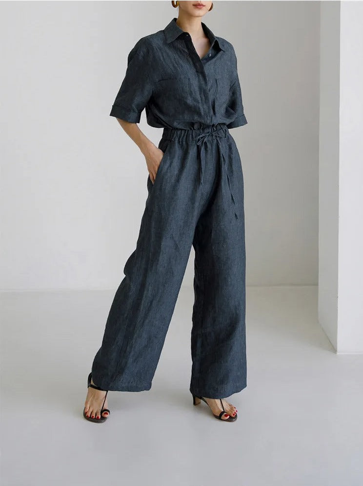 SCARLETT - Linen Jumpsuit