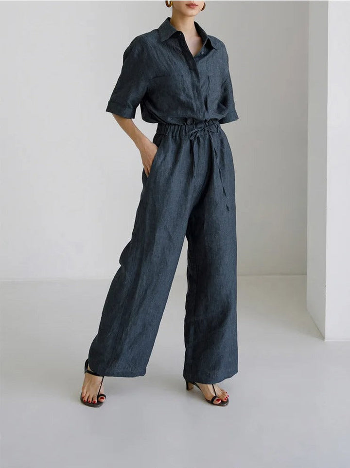 SCARLETT - Linen Jumpsuit