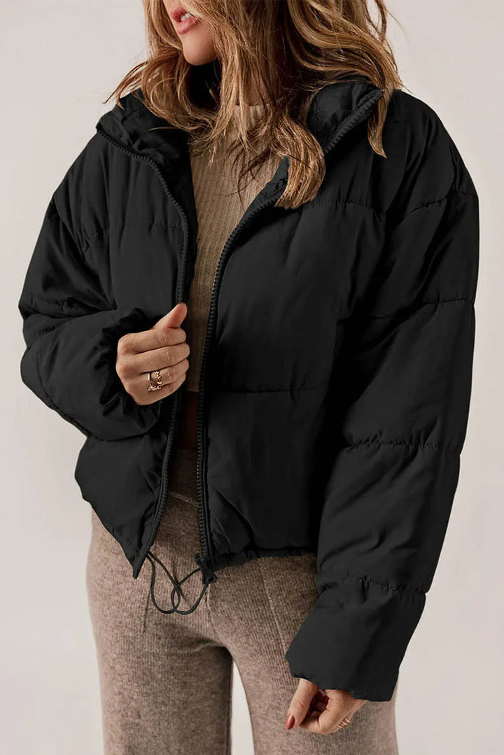 SUTTON - Puffer Jacket with Cinched Waist