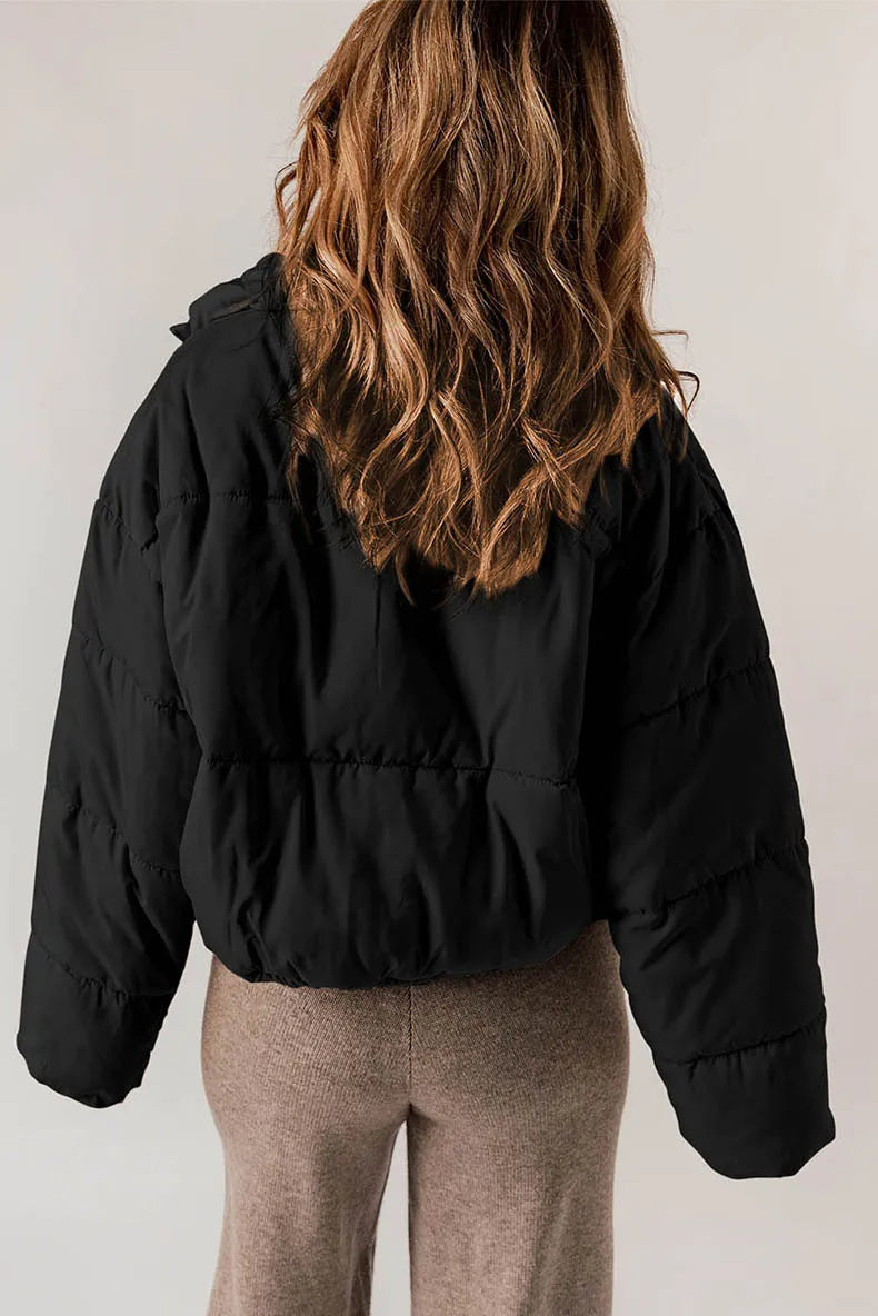 SUTTON - Puffer Jacket with Cinched Waist