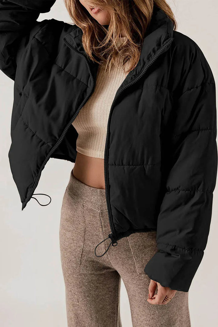 SUTTON - Puffer Jacket with Cinched Waist