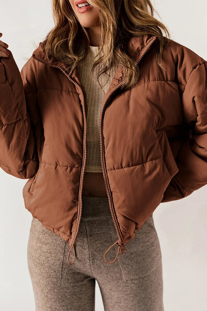 SUTTON - Puffer Jacket with Cinched Waist