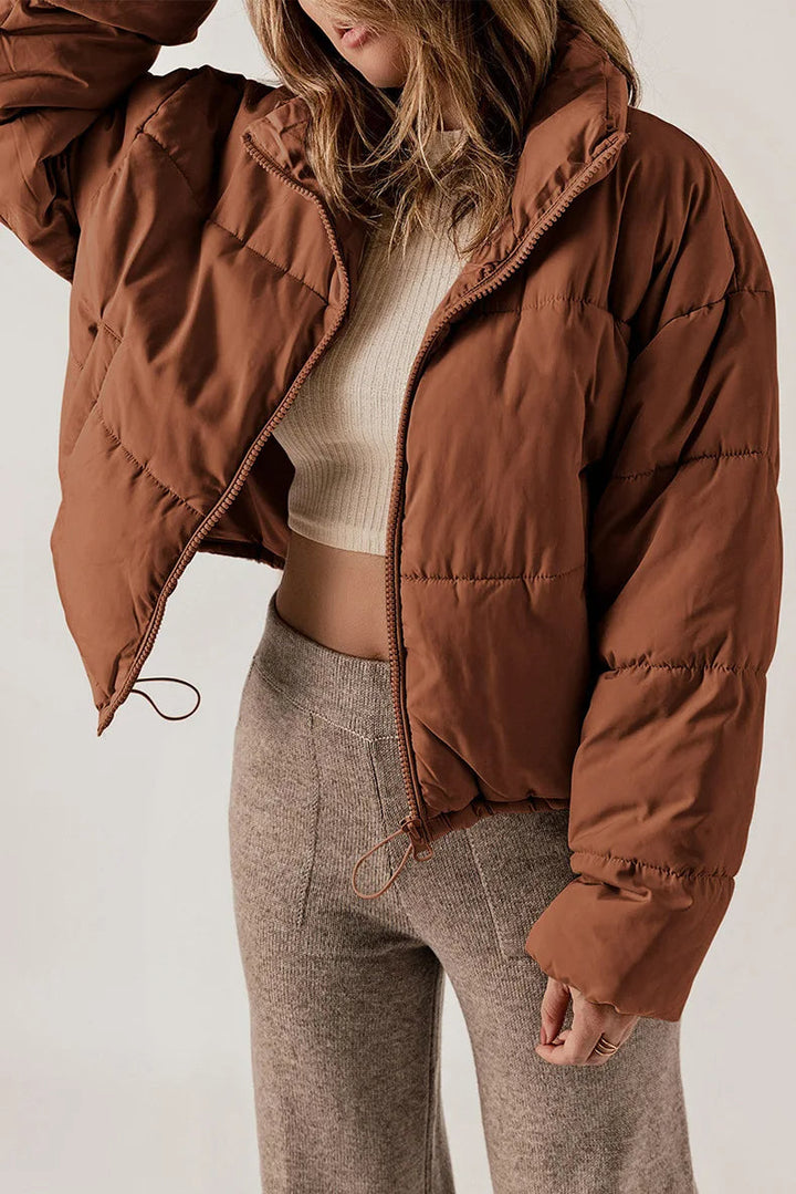 SUTTON - Puffer Jacket with Cinched Waist