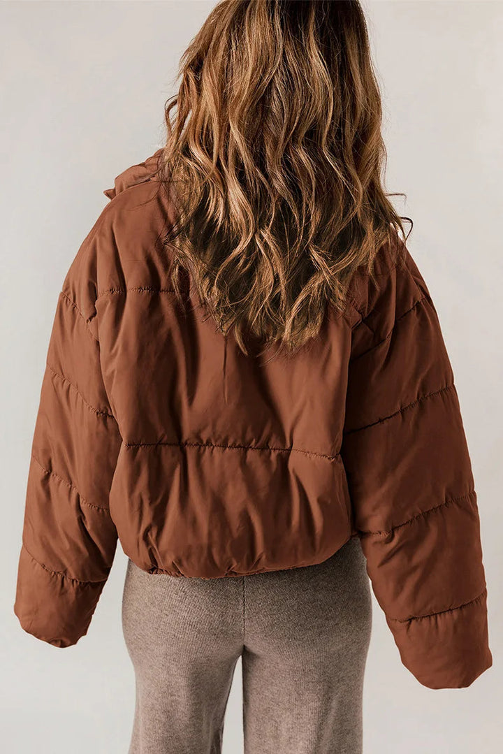 SUTTON - Puffer Jacket with Cinched Waist