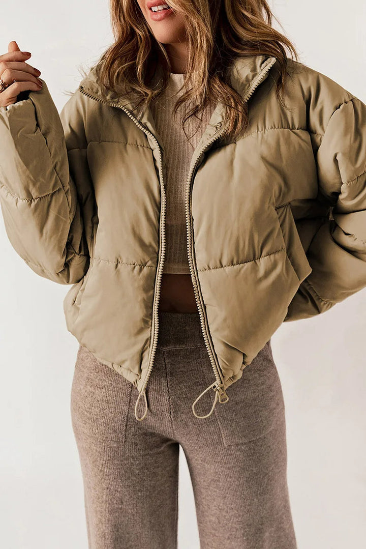SUTTON - Puffer Jacket with Cinched Waist