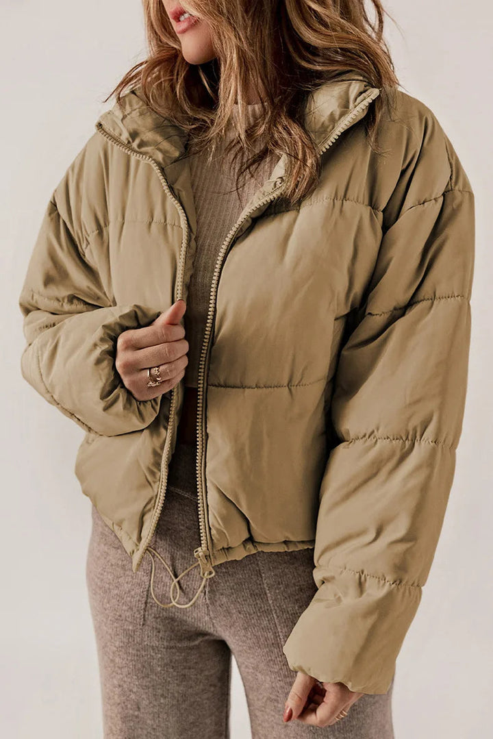 SUTTON - Puffer Jacket with Cinched Waist